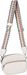 styleBREAKER Damen Umhängetaschen Set 2-Teilig, gemusterter Schultergurt und ovale Börse, Rechteckige Crossbody Bag Einfarbig 02012405