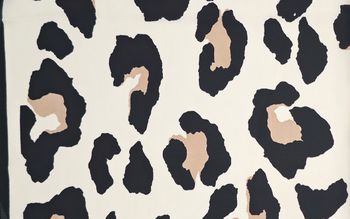 styleBREAKER Halstuch mit Leoparden Animal Print Muster | Vierecktuch mit farbigem Rand | seidig weich und vielseitig tragbar | 70 x 70 cm | Kopftuch Bandana Damen Accessoire