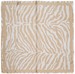 styleBREAKER Damen Halstuch mit Zebra Muster Animal Print und farbigem Rand, Tuch, Vierecktuch, Kopftuch 01016236
