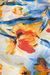 styleBREAKER Damen Schal mit buntem Blumen Muster im Aquarell Stil, Seidig leichtes Tuch 01016238