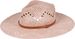 styleBREAKER Unisex Panama Strohhut mit breitem Stoff Zierband, Sommerhut Einfarbig, Papierhut, Sonnenhut 04025044