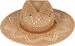 styleBREAKER Unisex Panama Strohhut mit breitem Stoff Zierband, Sommerhut Einfarbig, Papierhut, Sonnenhut 04025044
