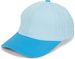 styleBREAKER Unisex Baseball Cap Zweifarbig Pastell oder Kräftig, 6 Panel Cap Mehrfarbig, Basecap Schnalle verstellbar 04023095
