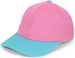 styleBREAKER Unisex Baseball Cap Zweifarbig Pastell oder Kräftig, 6 Panel Cap Mehrfarbig, Basecap Schnalle verstellbar 04023095