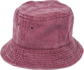 styleBREAKER Unisex Fischerhut Einfarbig in Vintage Washed Optik, Bucket Hat, Stoff Sonnenhut Unifarben 04025045