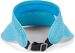 styleBREAKER Papierstroh Visor Cap einfarbig | Sonnenvisier mit elastischem Band und Hakenverschluss | Luftige Schildkappe als Sonnenhut für Damen