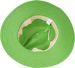 styleBREAKER Damen Panama Sonnenhut Einfarbig mit Stoff Hutband mit Azteken Muster, Strohhut, Schlapphut, Sommerhut, Fedora Hut 04025046
