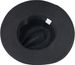 styleBREAKER Damen Panama Sonnenhut Einfarbig mit Stoff Hutband mit Azteken Muster, Strohhut, Schlapphut, Sommerhut, Fedora Hut 04025046