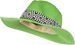 styleBREAKER Damen Panama Sonnenhut Einfarbig mit Stoff Hutband mit Azteken Muster, Strohhut, Schlapphut, Sommerhut, Fedora Hut 04025046