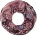 styleBREAKER Damen Loop Schal mit buntem Acrylic Pouring Muster, edler Cosmic Flow Schlauchschal mehrfarbig 01017159