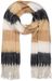 styleBREAKER Damen Web-Strickschal mit breiten bunten Streifen und dicken Fransen – Warmer Winter-Schal, mehrfarbig 01017160