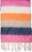 styleBREAKER Damen Web-Strickschal mit breiten bunten Streifen und dicken Fransen – Warmer Winter-Schal, mehrfarbig 01017160