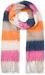 styleBREAKER Damen Web-Strickschal mit breiten bunten Streifen und dicken Fransen – Warmer Winter-Schal, mehrfarbig 01017160