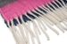 styleBREAKER Damen Web-Strickschal mit breiten bunten Streifen und dicken Fransen – Warmer Winter-Schal, mehrfarbig 01017160