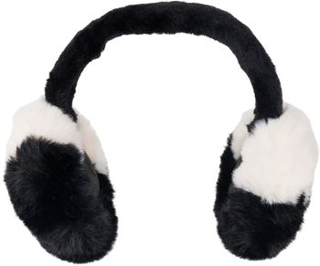 styleBREAKER Damen Ohrenwärmer in weicher Teddyfell-Optik, zweifarbig – Kuschelig warme Earmuffs für den Winter 04026069