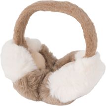 Ohrenwärmer 2-Farbig Teddyfell