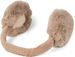 styleBREAKER Damen Ohrenschützer Teddyfell Optik | Flauschige Ohrenwärmer Earmuffs mit flexiblem Bügel | Weiche Winter Ohrschützer für Freizeit Spaziergänge und Outdoor