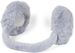 styleBREAKER Damen Ohrenschützer Teddyfell Optik | Flauschige Ohrenwärmer Earmuffs mit flexiblem Bügel | Weiche Winter Ohrschützer für Freizeit Spaziergänge und Outdoor