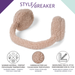 styleBREAKER Damen Ohrenschützer aus Teddyplüsch | Flauschige Earmuffs mit flexiblem Bügel | Warme Teddyfell Ohrenwärmer für Winter Spaziergänge und Freizeit
