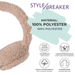 styleBREAKER Damen Ohrenschützer aus Teddyplüsch | Flauschige Earmuffs mit flexiblem Bügel | Warme Teddyfell Ohrenwärmer für Winter Spaziergänge und Freizeit