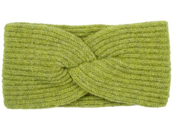 styleBREAKER Damen Strick Stirnband mit Twist Knoten und Rippenmuster einfarbig, warmes Winter Haarband, Headband 04026072