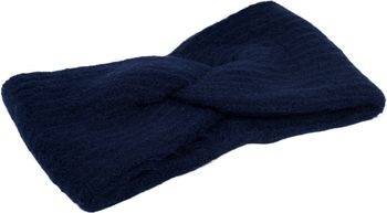 styleBREAKER Damen Strick Stirnband mit Twist Knoten und Rippenmuster einfarbig, warmes Winter Haarband, Headband 04026072