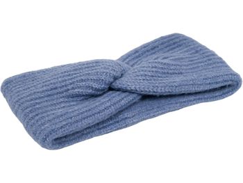 styleBREAKER Damen Strick Stirnband mit Twist Knoten und Rippenmuster einfarbig, warmes Winter Haarband, Headband 04026072