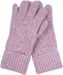 styleBREAKER Damen Strickhandschuhe mit Zopfstrickmuster, warme Winter Fingerhandschuhe, vielseitige Farben 09010051