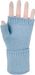 styleBREAKER Damen Fingerlose Strickhandschuhe Einfarbig mit Bund, warme Winter Handschuhe 09010052