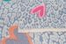 styleBREAKER Damen Schal mit Leopardenmuster und Herz-Stickerei – Weicher, warmer und luxuriöser Schal mit Fransen 01017164