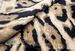 styleBREAKER Damen Schal mit Leoparden Muster und goldenen Metallic Akzenten | weiches langes Tuch mit kurzen Fransen 180 x 88 cm