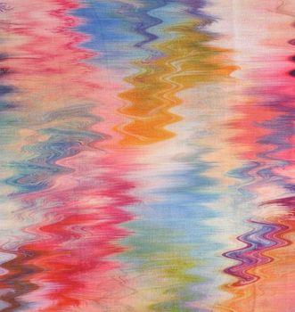 styleBREAKER Schlauchschal Damen mit Aquarell Wellenmuster Watercolor Zigzag | Loop Tuch weich aus Viskose | leichter Rundschal Halstuch softes Material 90x40 cm