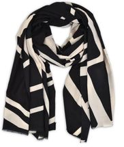 Schal mit Graphic Lines Muster