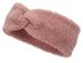 styleBREAKER Damen Stirnband Teddyfleece Optik mit Twist Knoten | Weiches Winter Haarband elastisch | Warmes Kopfband Ohrenwärmer 56-59 cm