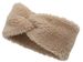 styleBREAKER Damen Stirnband Teddyfleece Optik mit Twist Knoten | Weiches Winter Haarband elastisch | Warmes Kopfband Ohrenwärmer 56-59 cm