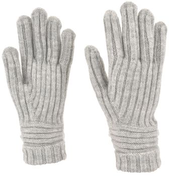 styleBREAKER Damen Strickhandschuhe mit Rippenmuster | Weiche unifarbene Feinstrick Handschuhe | Elastisch, angenehm & warm | In vielen Farben erhältlich
