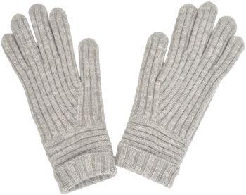 styleBREAKER Damen Strickhandschuhe mit Rippenmuster | Weiche unifarbene Feinstrick Handschuhe | Elastisch, angenehm & warm | In vielen Farben erhältlich