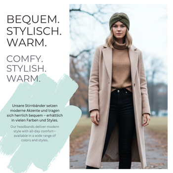 styleBREAKER Damen Stirnband Teddyfell Optik mit Twist Knoten Detail | Weiches elastisches Winter Haarband | Warmes Kopfband Ohrenwärmer 56-59 cm