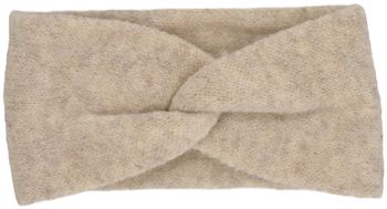 styleBREAKER Damen Feinstrick Stirnband mit Twist Knoten Detail | weiches elastisches Haarband | warmes Einfarbiges Kopfband für Herbst und Winter