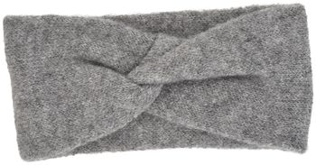 styleBREAKER Damen Feinstrick Stirnband mit Twist Knoten Detail | weiches elastisches Haarband | warmes Einfarbiges Kopfband für Herbst und Winter