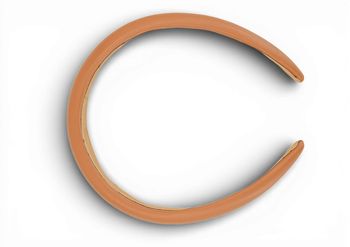 styleBREAKER Damen Haarreif in Kunstleder Optik | breiter Haarreifen gepolstert (Padded Headband) | flexibler Kopfschmuck Clean Chic & Minimal Style