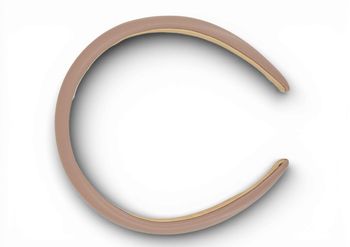 styleBREAKER Damen Haarreif in Kunstleder Optik | breiter Haarreifen gepolstert (Padded Headband) | flexibler Kopfschmuck Clean Chic & Minimal Style