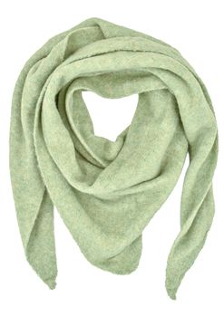 styleBREAKER Damen Strick Dreieckstuch Uni | großes Halstuch 190x80 cm | weicher Viskose-Woll Mix | leichtes Schultertuch für Frühling & kühle Sommerabende