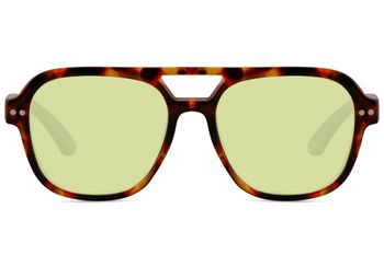 styleBREAKER Kinder Sonnenbrille Pilotenbrille Nachhaltig | 100% Recyceltes Polyester & UV400 | Coole Fliegerbrille Tropfenform (ca. 5-10 Jahre) | Inkl. Stoffbeutel & Mikrofasertuch