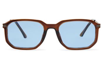 styleBREAKER Retro Sonnenbrille Hexagonal | Geometrische Panto Brille | Vintage Keyhole Design UV400 (Kat. 1) | Inkl. Stoffbeutel & Putztuch