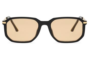 styleBREAKER Retro Sonnenbrille Hexagonal | Geometrische Panto Brille | Vintage Keyhole Design UV400 (Kat. 1) | Inkl. Stoffbeutel & Putztuch