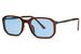styleBREAKER Retro Sonnenbrille Hexagonal | Geometrische Panto Brille | Vintage Keyhole Design UV400 (Kat. 1) | Inkl. Stoffbeutel & Putztuch