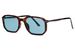 styleBREAKER Retro Sonnenbrille Hexagonal | Geometrische Panto Brille | Vintage Keyhole Design UV400 (Kat. 1) | Inkl. Stoffbeutel & Putztuch