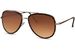 styleBREAKER Pilotenbrille Unisex Recycelt | Hybrid Fliegerbrille Tropfenform mit Doppelsteg | Gläser aus Meeres-Plastik UV400 | Retro Design | Inkl. Stoffbeutel & Putztuch