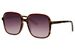 styleBREAKER Damen Sonnenbrille Oversize Quadratisch | Retro Two-Tone Rahmen mit Farbverlauf | Große Gläser mit Verlaufstönung UV400 | Glamour Look inkl. Stoffbeutel & Putztuch